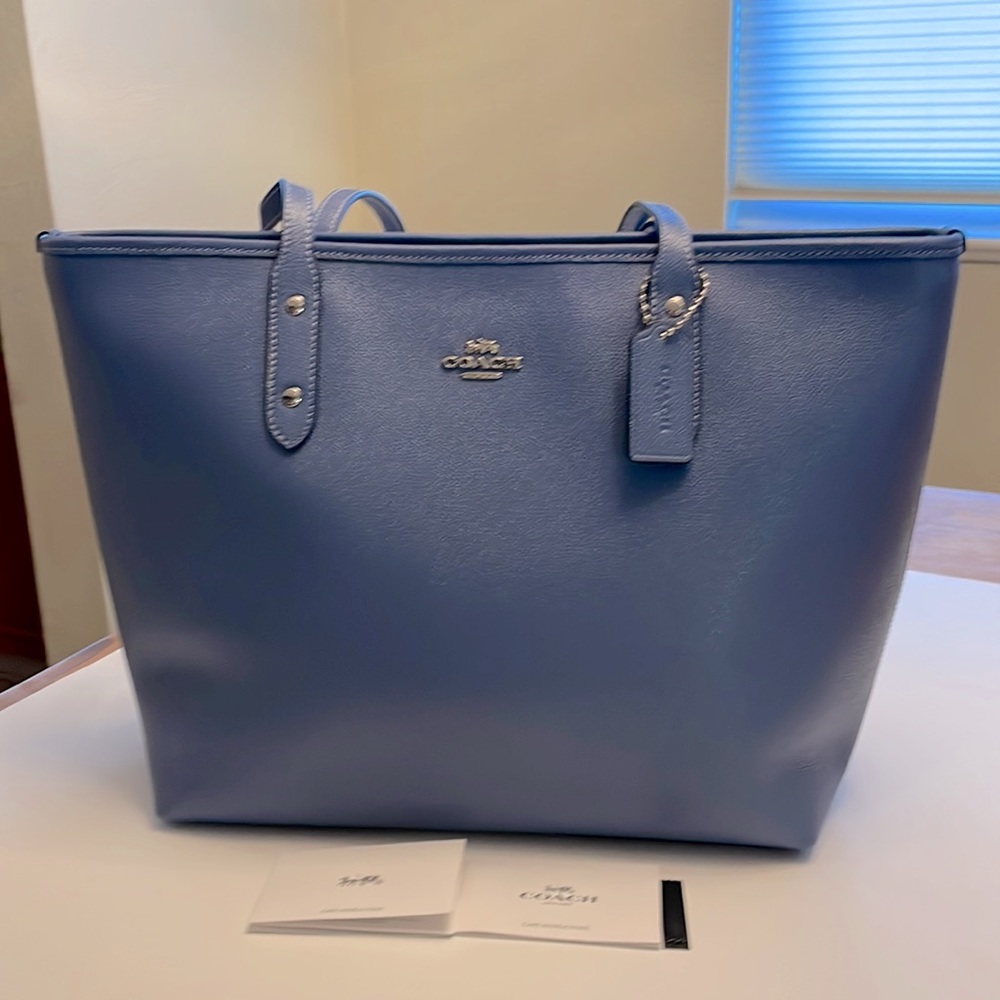 COACH Zip Top Tote